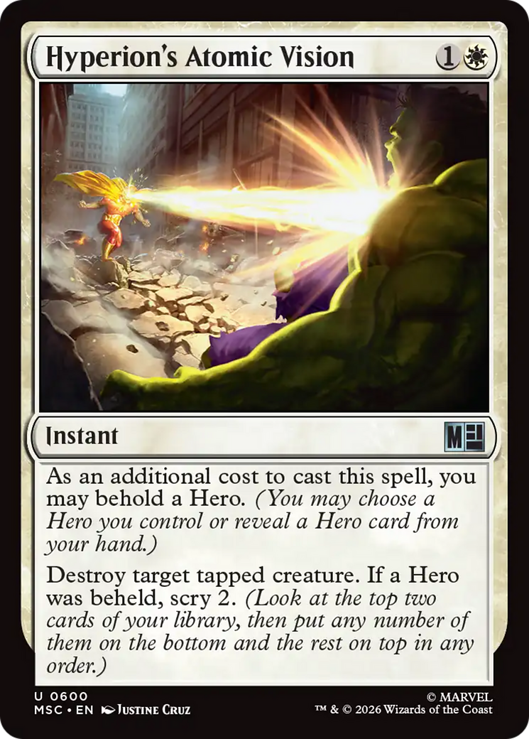 Hyperion's Atomic Vision - Magic: The Gathering - MoxLand