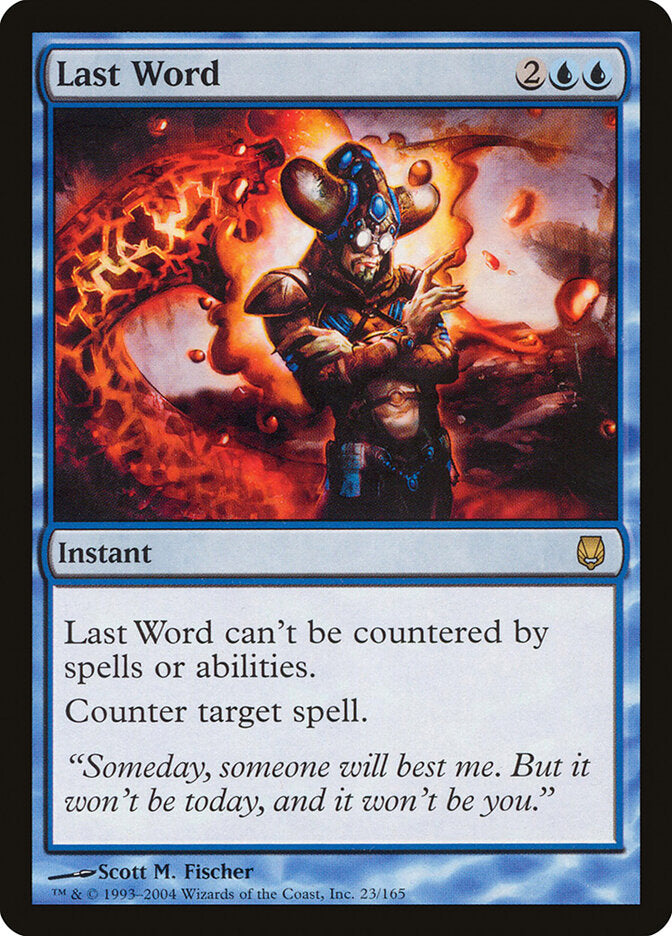 Última Palavra / Last Word - Magic: The Gathering - MoxLand