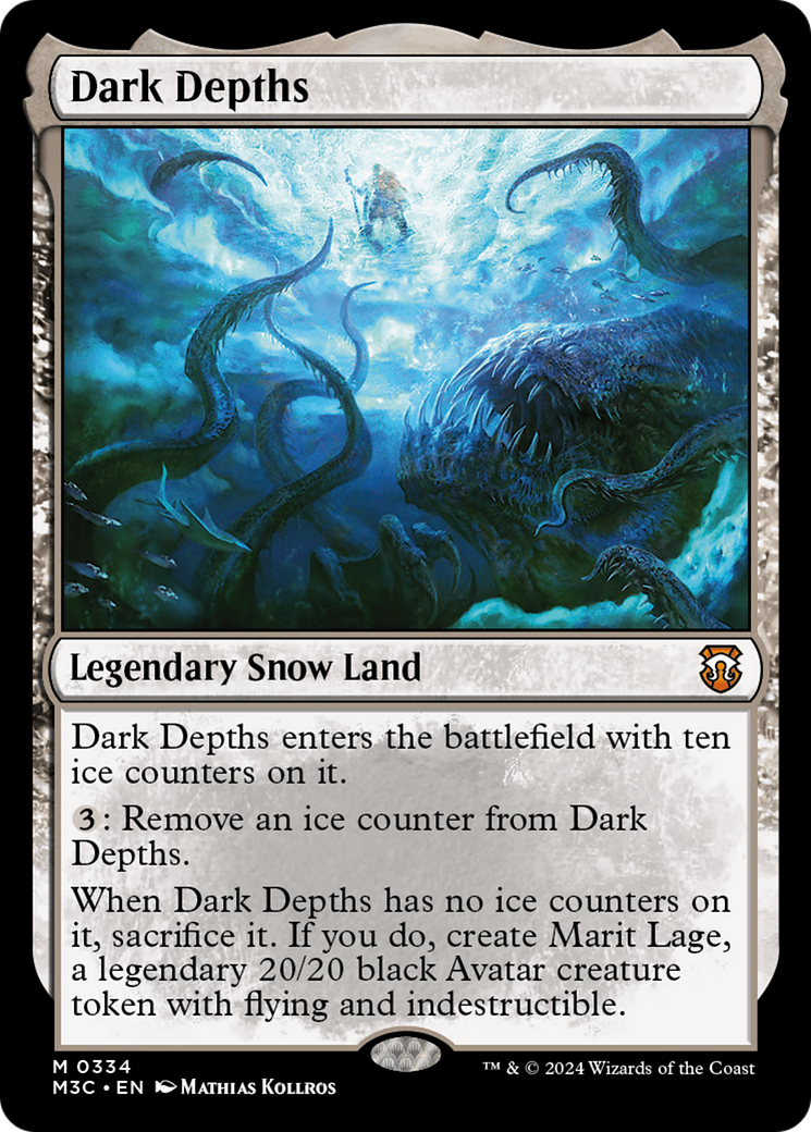 Abismo Sombrio / Dark Depths - Magic: The Gathering - MoxLand