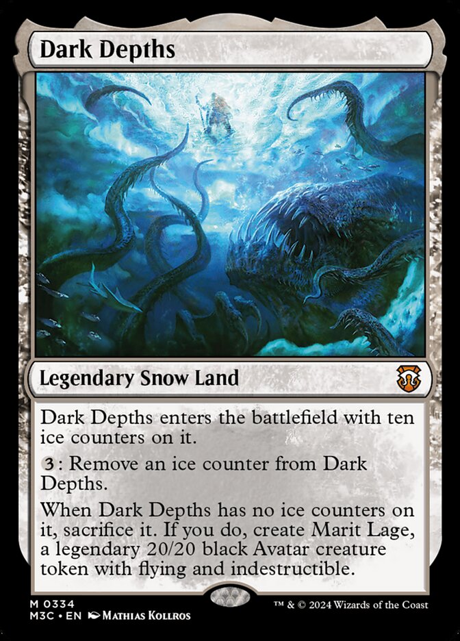 Abismo Sombrio / Dark Depths - Magic: The Gathering - MoxLand