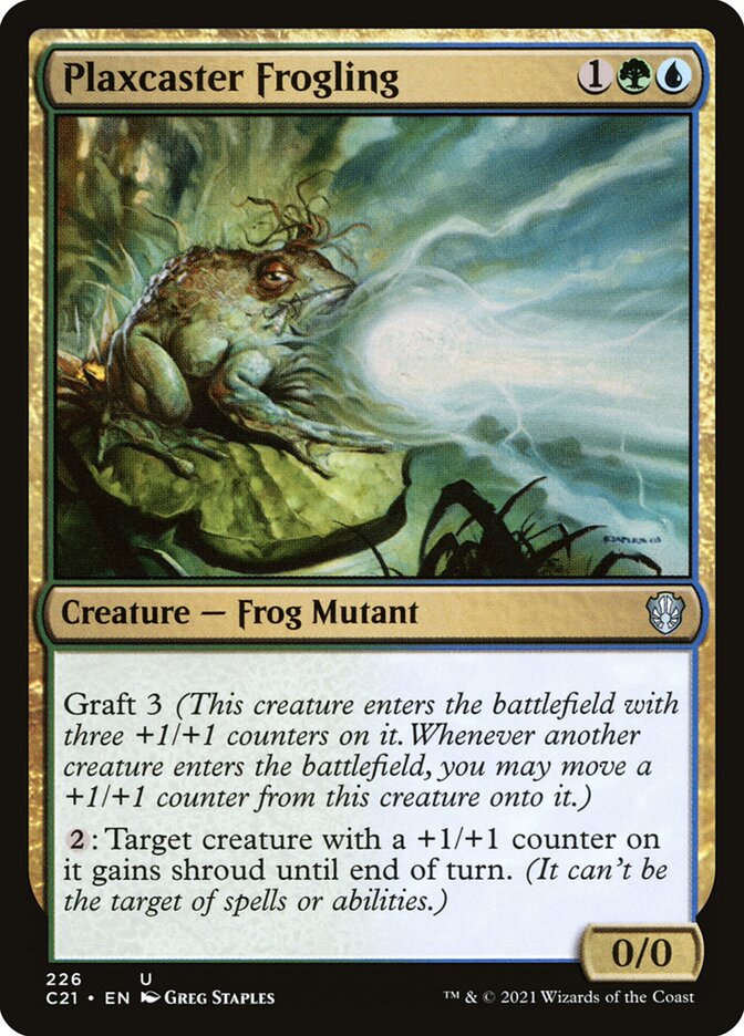 Sapo Lança-plax / Plaxcaster Frogling - Magic: The Gathering - MoxLand