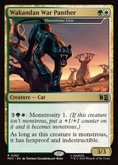 Wakandan War Panther - Magic: The Gathering - MoxLand
