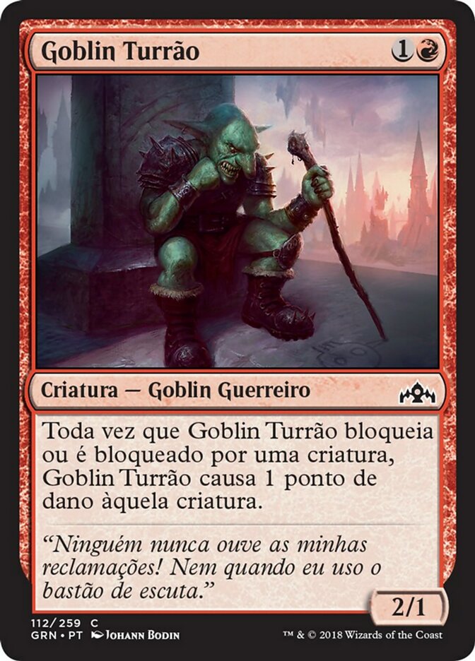 Goblin Turrão / Ornery Goblin - Magic: The Gathering - MoxLand