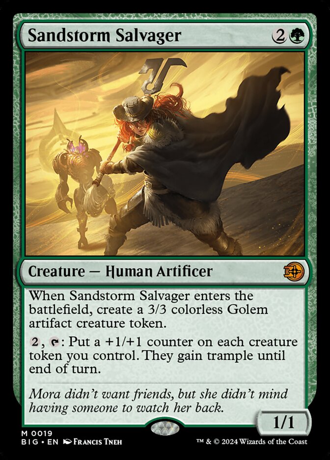 Salvadora da Tempestade de Areia / Sandstorm Salvager - Magic: The Gathering - MoxLand