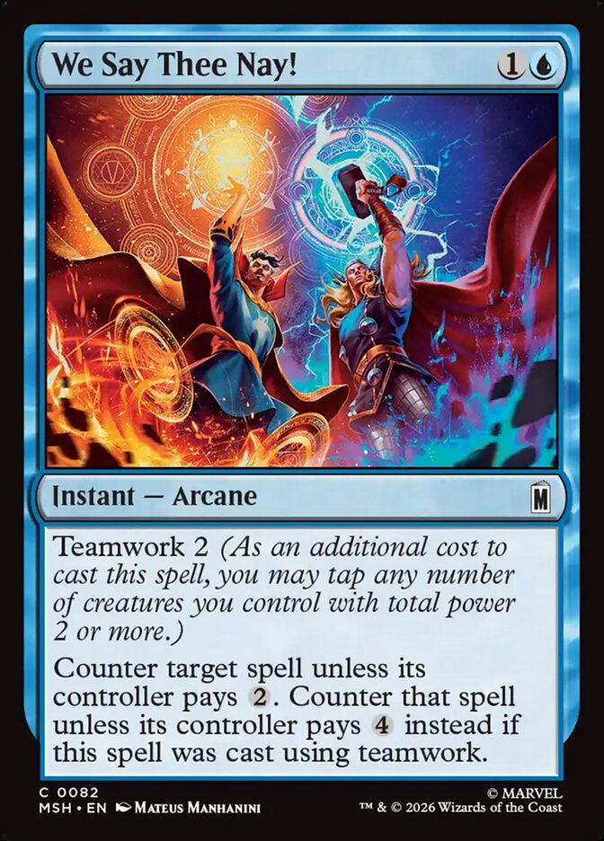 We Say Thee Nay! - Magic: The Gathering - MoxLand