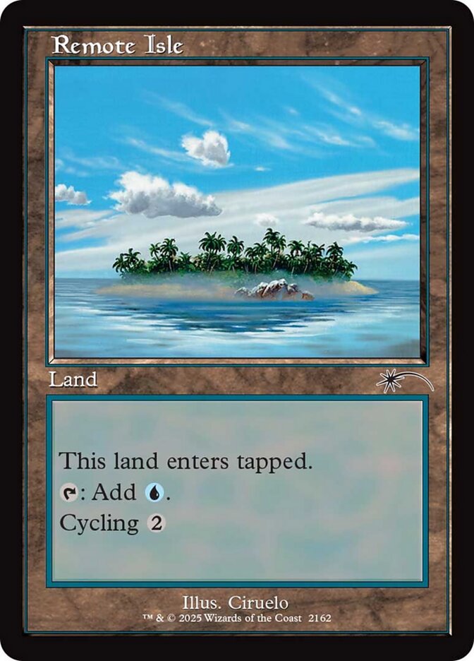 Ilha Remota / Remote Isle - Magic: The Gathering - MoxLand