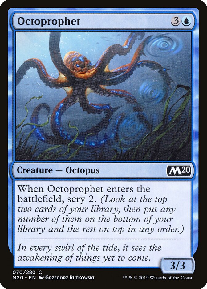 Polvofeta / Octoprophet - Magic: The Gathering - MoxLand