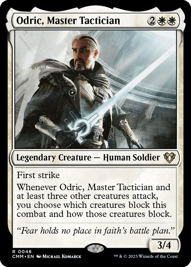 Odric, Estrategista Mestre / Odric, Master Tactician - Magic: The Gathering - MoxLand