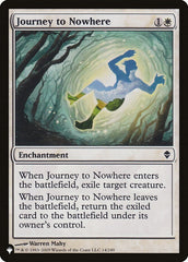 Jornada a Lugar Nenhum / Journey to Nowhere - Magic: The Gathering - MoxLand