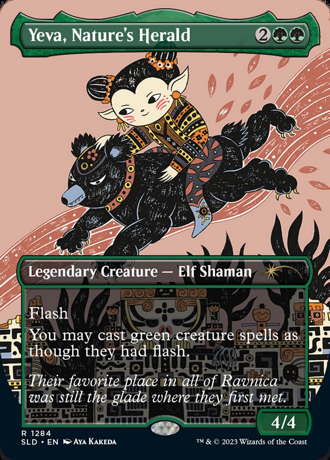 Yeva, Arauto da Natureza / Yeva, Nature's Herald - Magic: The Gathering - MoxLand