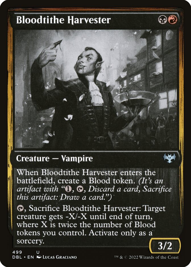 Coletor do Dízimo de Sangue / Bloodtithe Harvester - Magic: The Gathering - MoxLand
