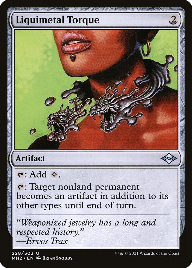 Gargantilha Liquometálica / Liquimetal Torque - Magic: The Gathering - MoxLand