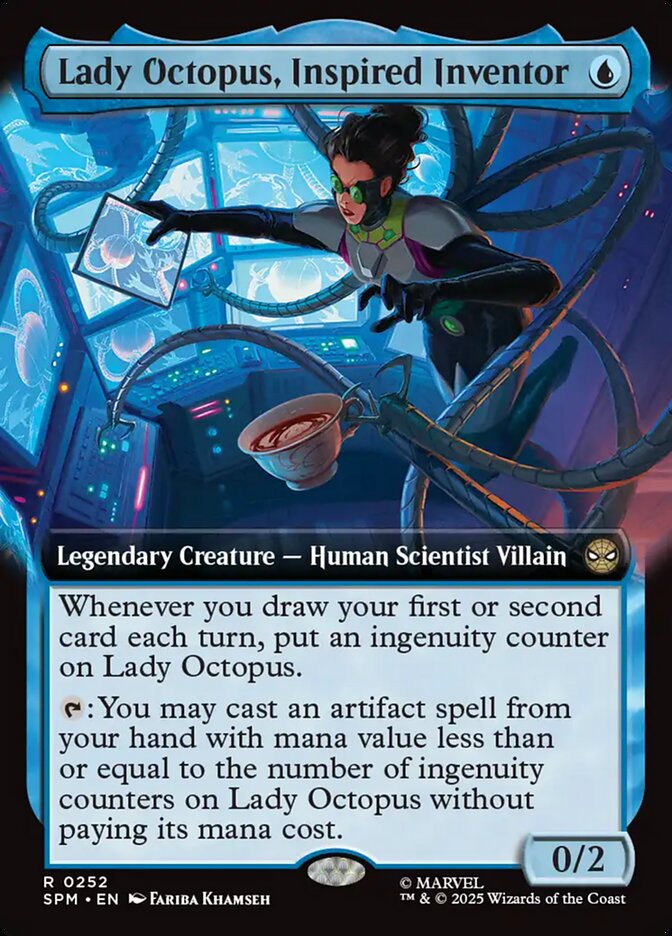 Lady Octopus, Inspired Inventor - Magic: The Gathering - MoxLand