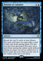Portent of Calamity - Magic: The Gathering - MoxLand