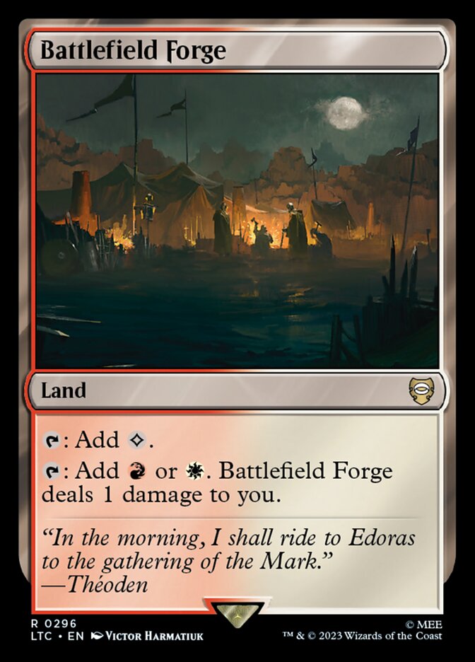 Forjaria do Campo de Batalha / Battlefield Forge - Magic: The Gathering - MoxLand