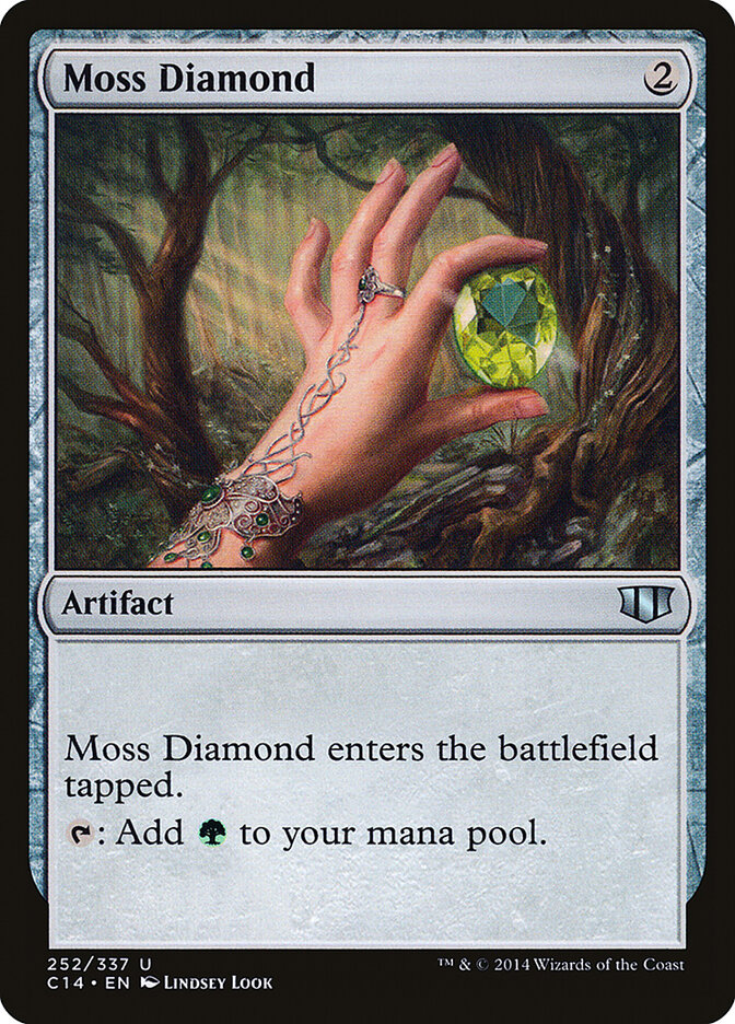 Diamante de Limo / Moss Diamond - Magic: The Gathering - MoxLand