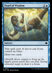 Pérola de Sabedoria / Pearl of Wisdom - Magic: The Gathering - MoxLand