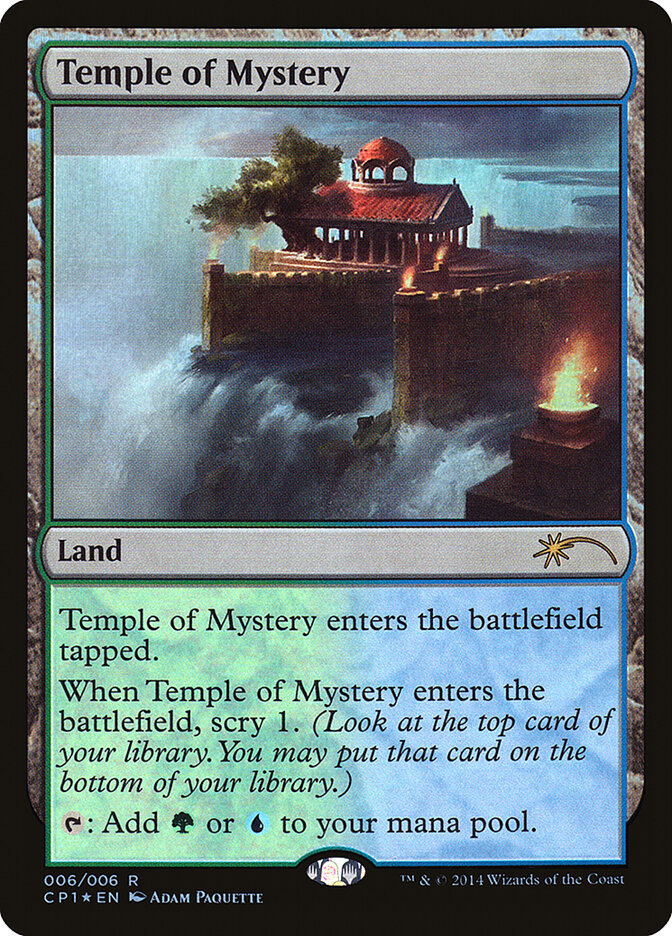 Templo do Mistério / Temple of Mystery - Magic: The Gathering - MoxLand