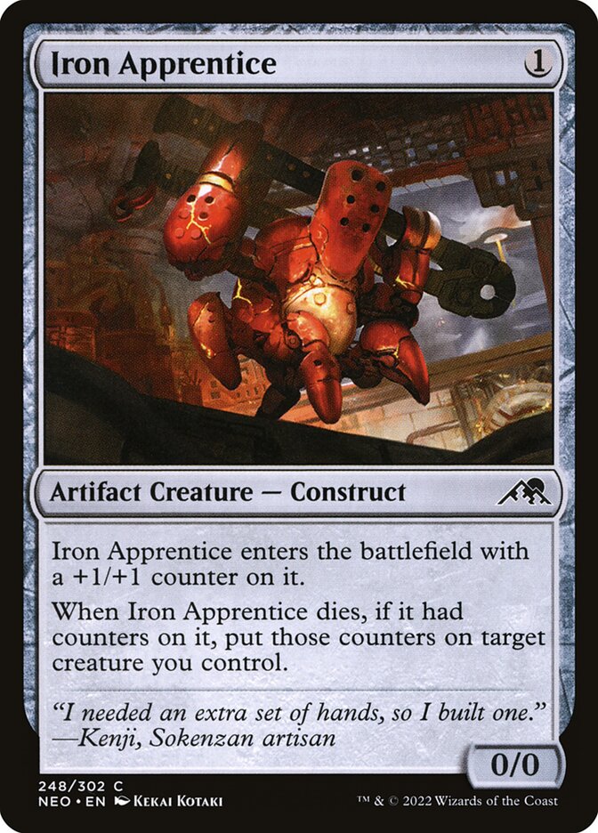 Aprendiz de Ferro / Iron Apprentice - Magic: The Gathering - MoxLand