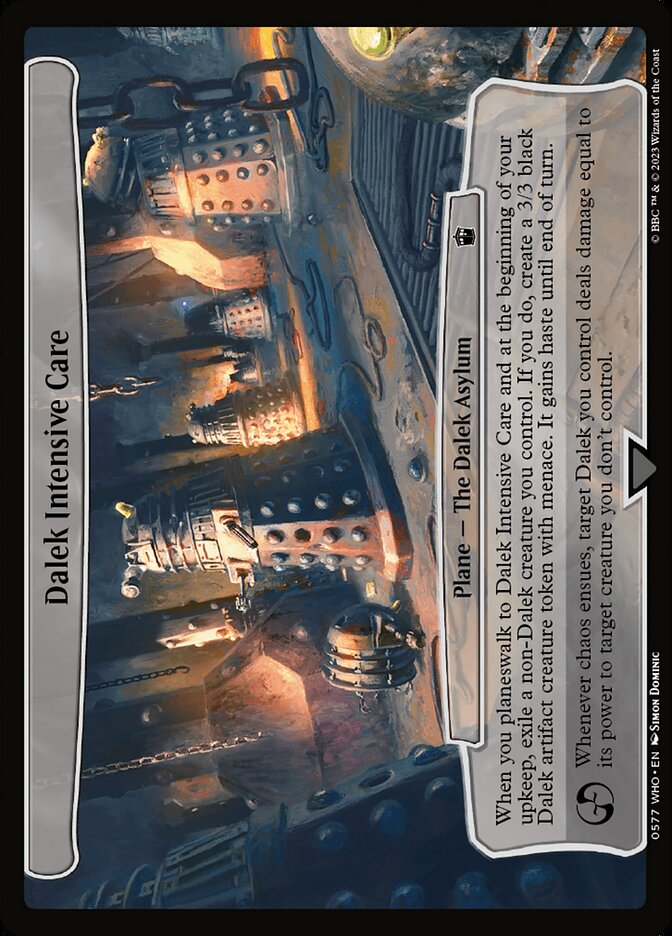 Dalek Intensive Care - Magic: The Gathering - MoxLand