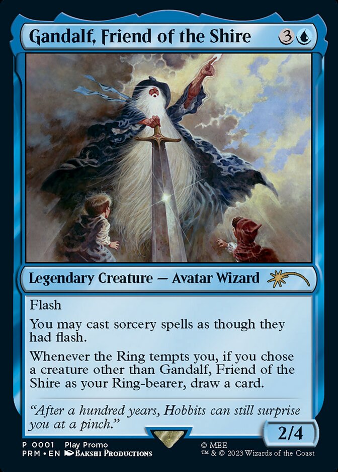 Gandalf, Amigo do Condado / Gandalf, Friend of the Shire - Magic: The Gathering - MoxLand