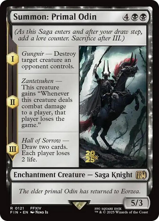 Summon: Primal Odin - Magic: The Gathering - MoxLand