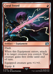 Espada Coral / Coral Sword - Magic: The Gathering - MoxLand