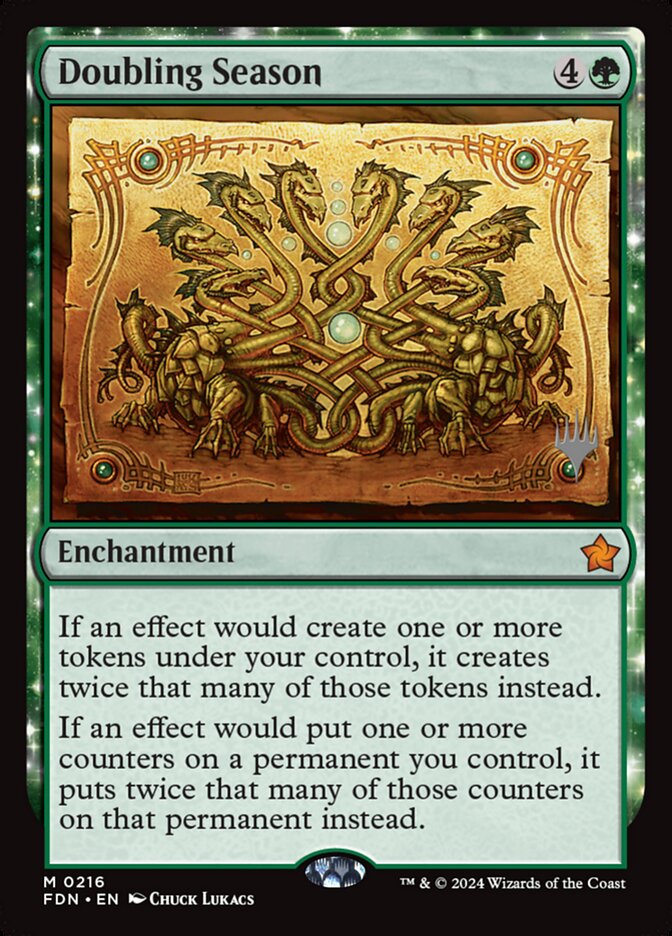Temporada da Multiplicação / Doubling Season - Magic: The Gathering - MoxLand