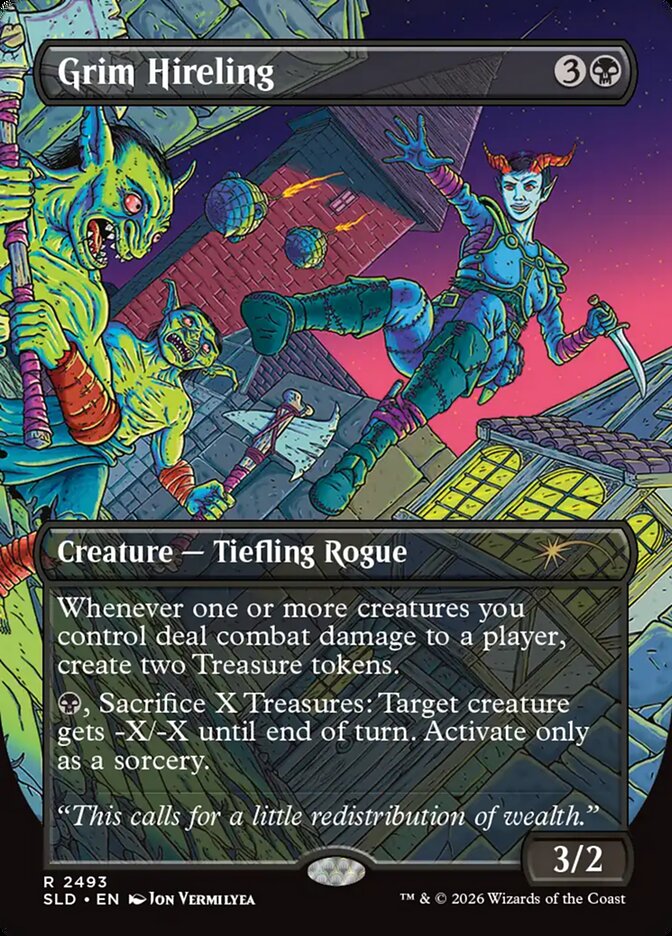 Capanga Sinistra / Grim Hireling - Magic: The Gathering - MoxLand