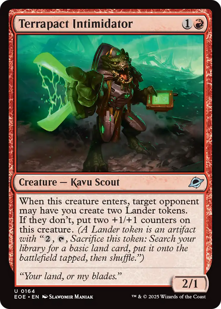 Intimidador do Terrapacto / Terrapact Intimidator - Magic: The Gathering - MoxLand