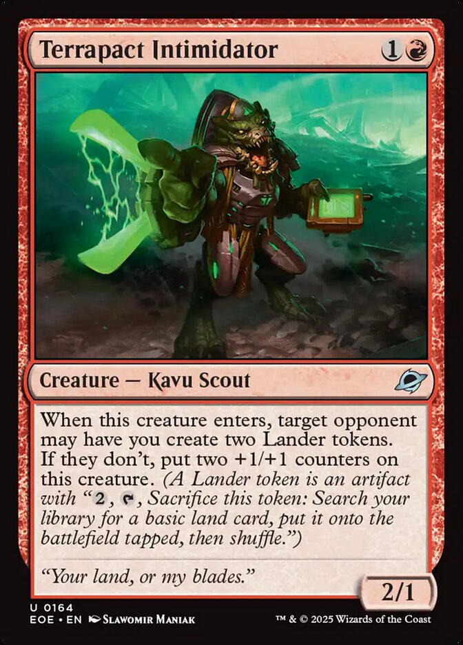 Intimidador do Terrapacto / Terrapact Intimidator - Magic: The Gathering - MoxLand