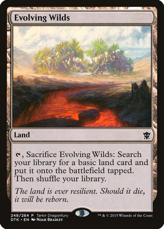 Terras em Desenvolvimento / Evolving Wilds - Magic: The Gathering - MoxLand