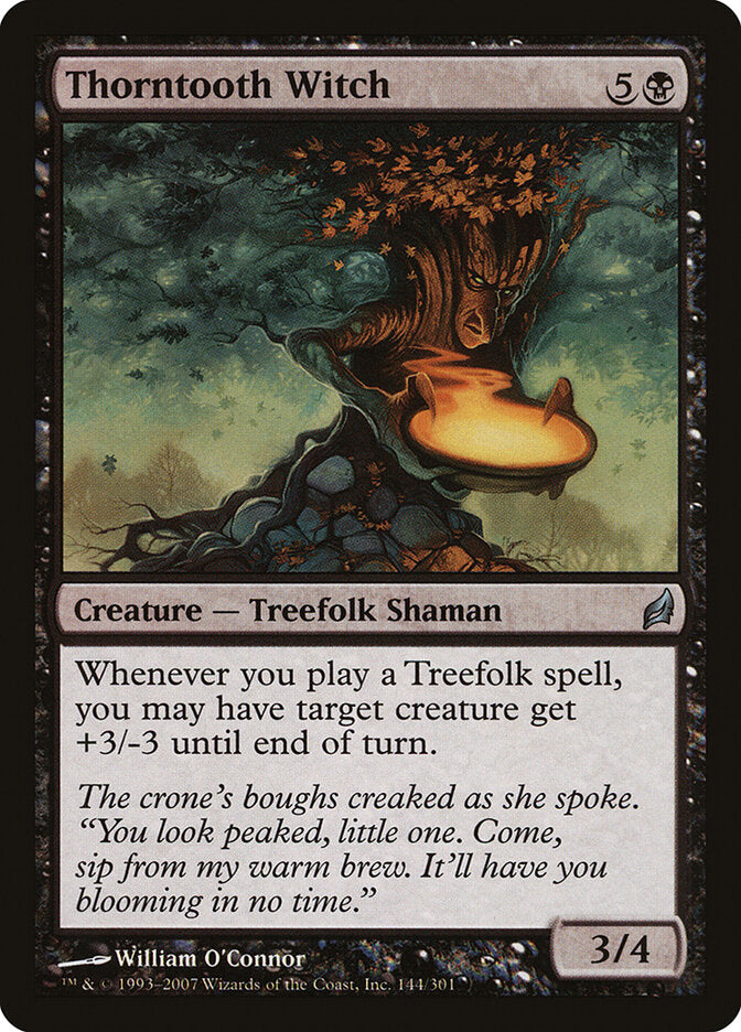 Bruxa Dente Espinhoso / Thorntooth Witch - Magic: The Gathering - MoxLand