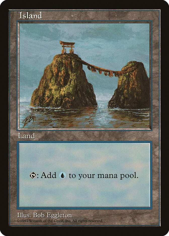 Ilha / Island - Magic: The Gathering - MoxLand