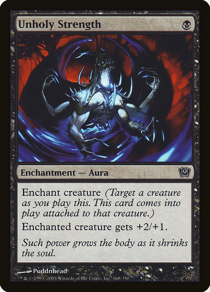 Força Profana / Unholy Strength - Magic: The Gathering - MoxLand