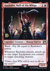 Raubahn, Bull of Ala Mhigo - Magic: The Gathering - MoxLand