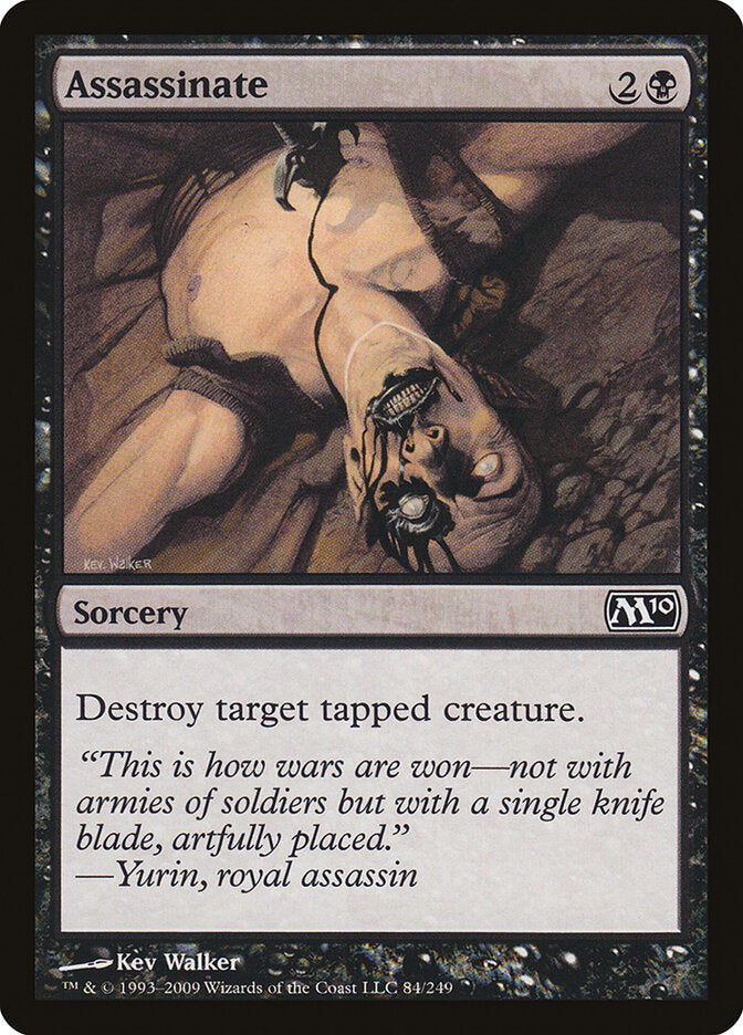 Assassinar / Assassinate - Magic: The Gathering - MoxLand