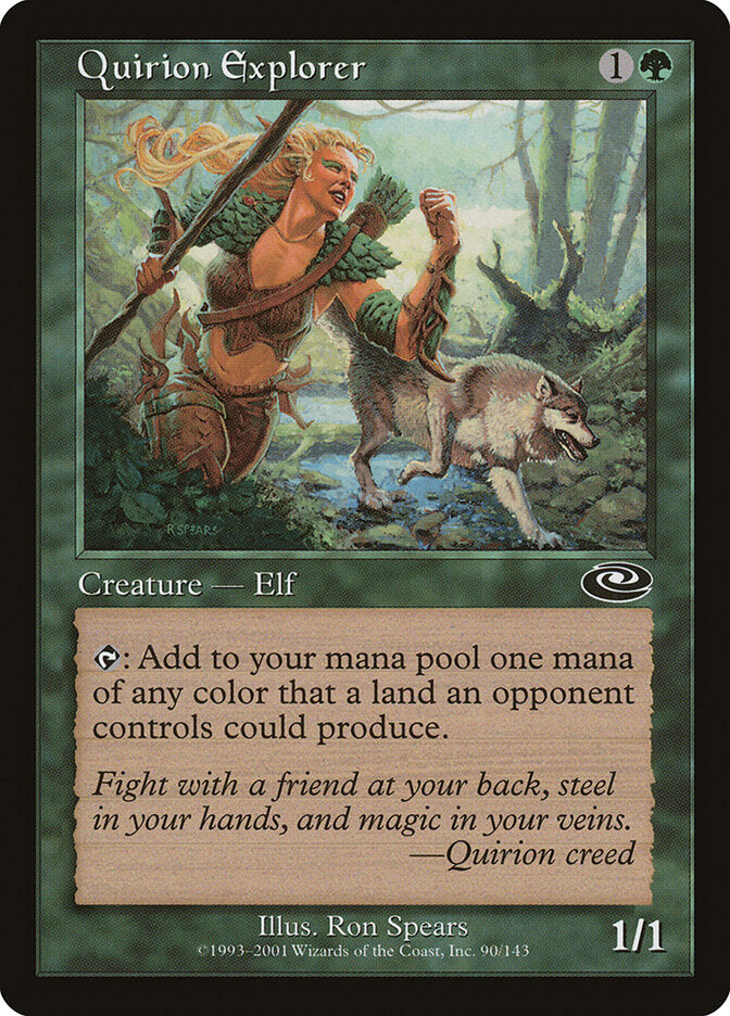 Explorador Quirion / Quirion Explorer - Magic: The Gathering - MoxLand