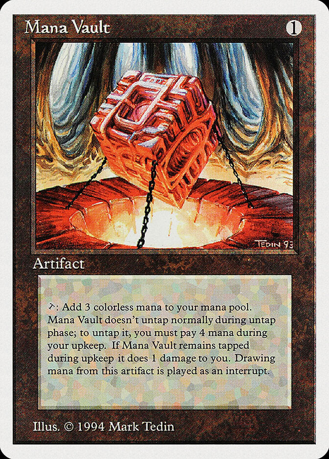 Cofre de Mana / Mana Vault - Magic: The Gathering - MoxLand