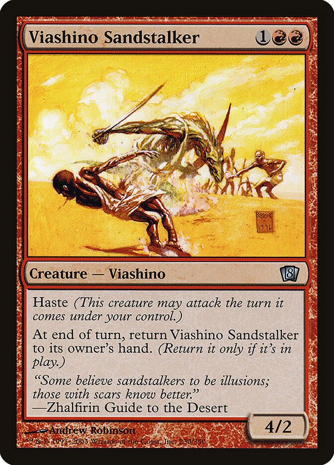 Caçador das Areias Viashino / Viashino Sandstalker - Magic: The Gathering - MoxLand