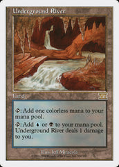 Rio Subterrâneo / Underground River - Magic: The Gathering - MoxLand
