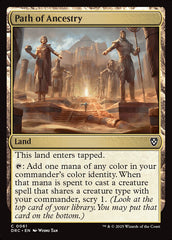 Caminho da Ascendência / Path of Ancestry - Magic: The Gathering - MoxLand