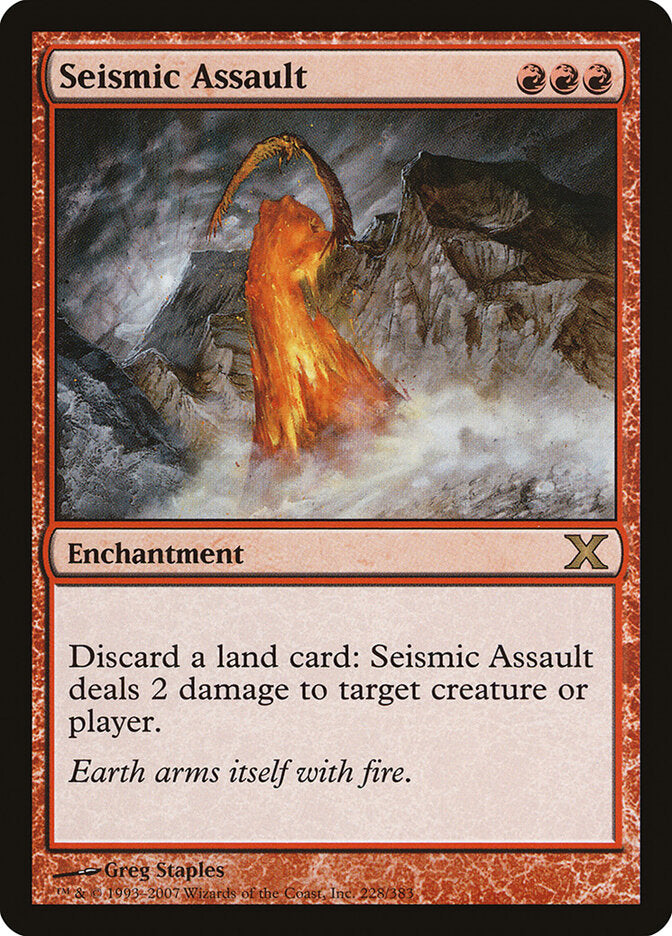 Assalto Sísmico / Seismic Assault - Magic: The Gathering - MoxLand
