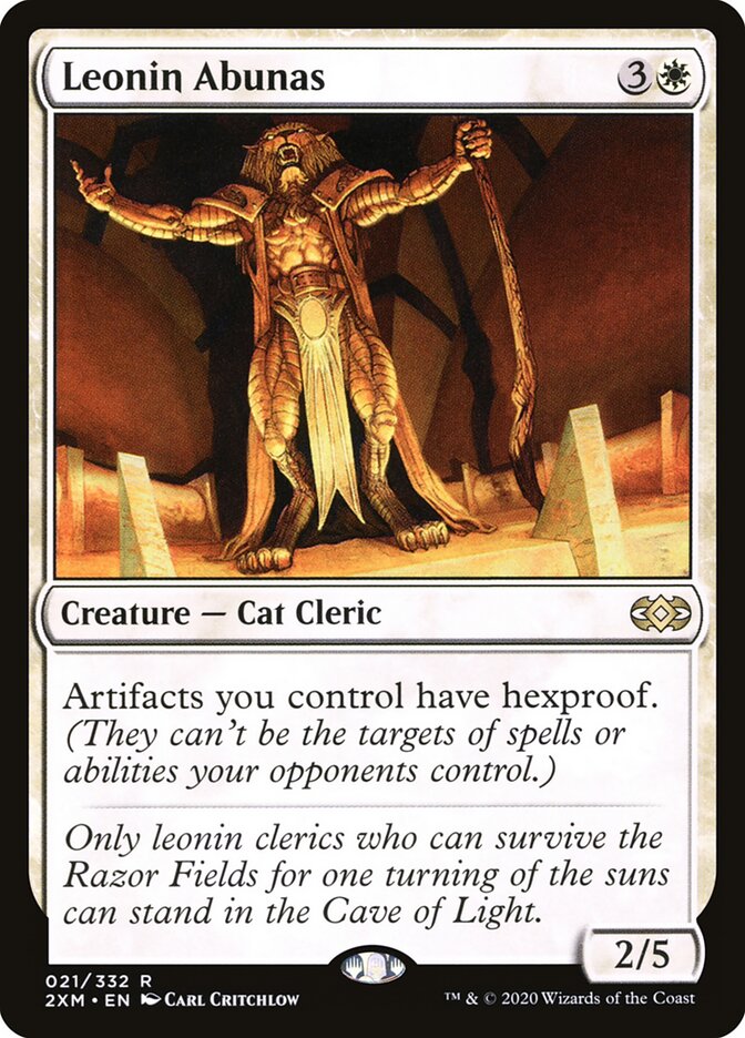 Abunas Leonino / Leonin Abunas - Magic: The Gathering - MoxLand
