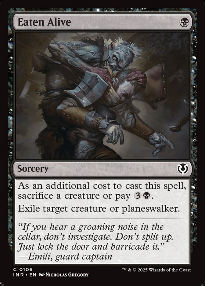 Comido Vivo / Eaten Alive - Magic: The Gathering - MoxLand