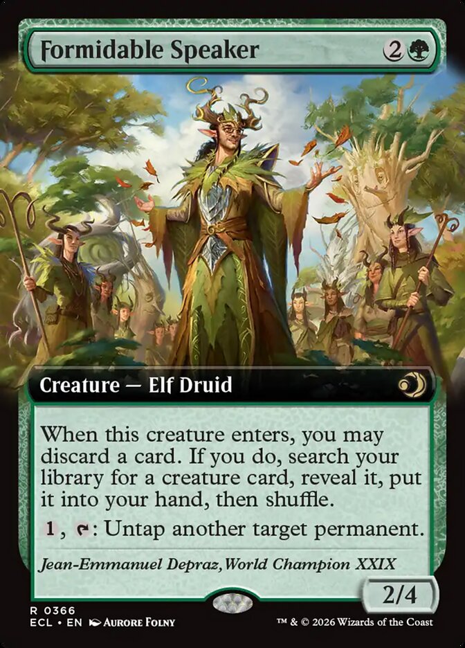 Orador Formidável / Formidable Speaker - Magic: The Gathering - MoxLand