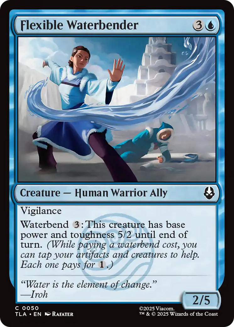 Dobradora de Água Flexível / Flexible Waterbender - Magic: The Gathering - MoxLand