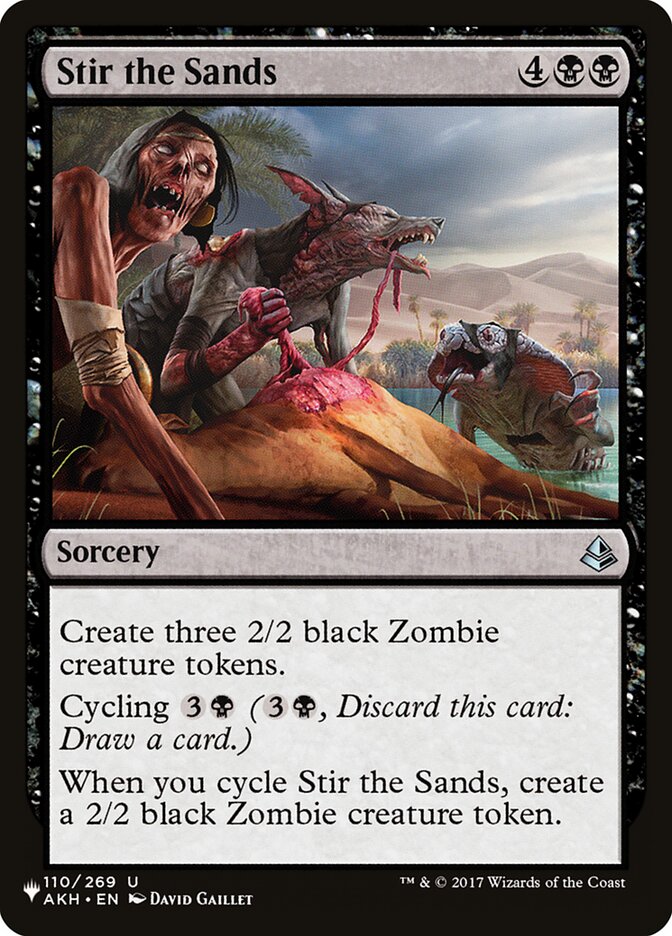 Agitar as Areias / Stir the Sands - Magic: The Gathering - MoxLand