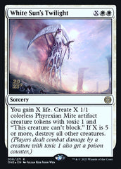 Crepúsculo do Sol Branco / White Sun's Twilight - Magic: The Gathering - MoxLand