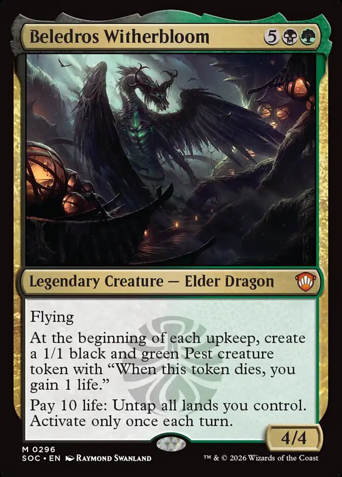 Beledros Murchaflor / Beledros Witherbloom - Magic: The Gathering - MoxLand